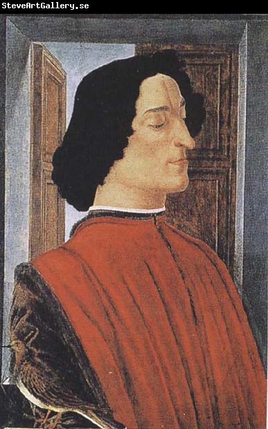 Sandro Botticelli Portrait of Giuliano de'Medici